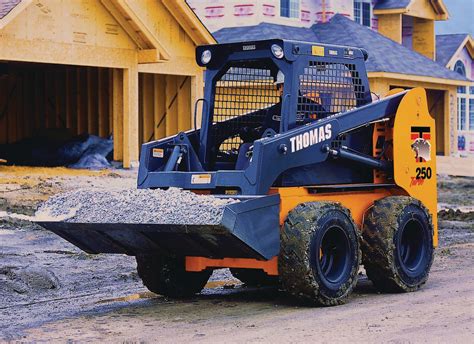 thomas 250 mini skid steer|thomas skid steer.